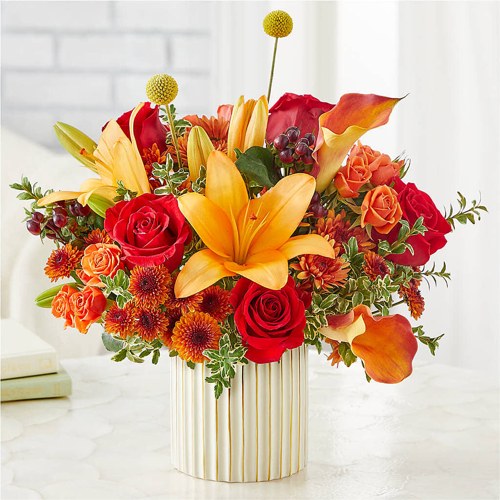 Scarlet Skies Bouquet –  Sb Floral Too, Davenport IA