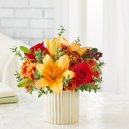 Scarlet Skies Bouquet –  Sb Floral Too, Davenport IA