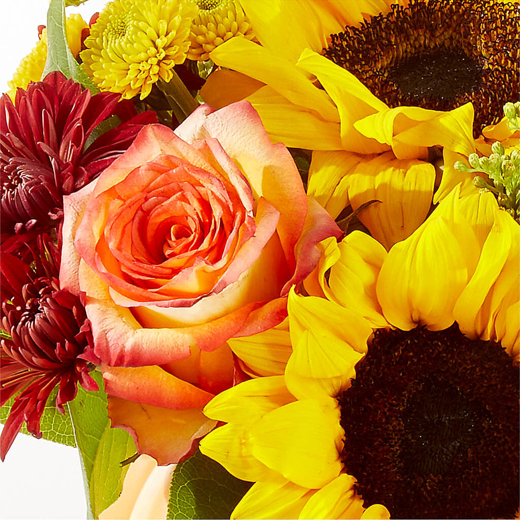Golden Gourd Pumpkin Bouquet –  Sb Floral Too, Davenport IA