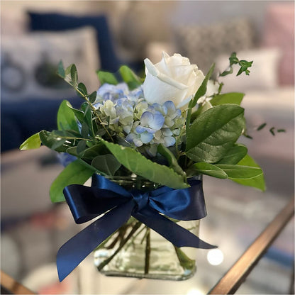 Sky Blue Delight Bouquet –  Sb Floral Too, Davenport IA