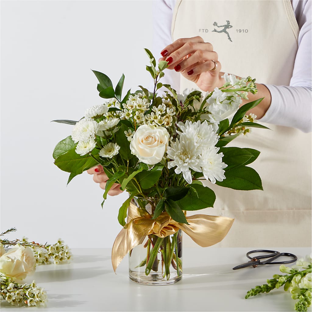 New Beginnings – A Florist Original –  Sb Floral Too, Davenport IA