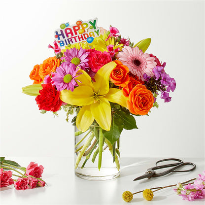 Cue the Confetti - A Florist Original –  Sb Floral Too, Davenport IA