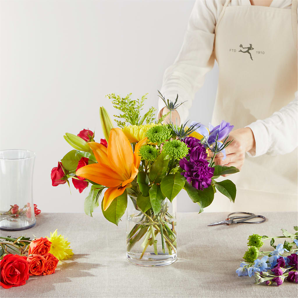 Summer Spectra - A Florist Original –  Sb Floral Too, Davenport IA