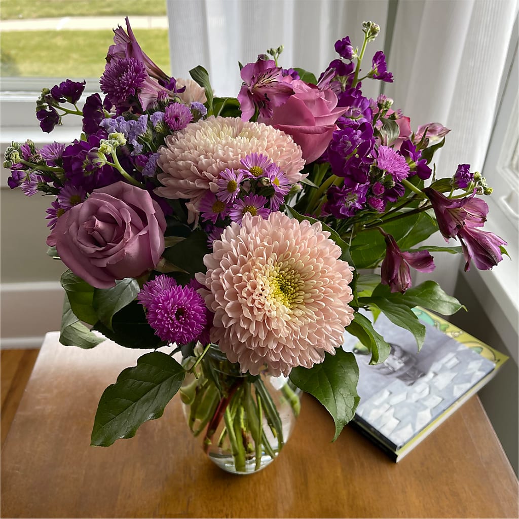 Ultraviolet Bouquet –  Sb Floral Too, Davenport IA