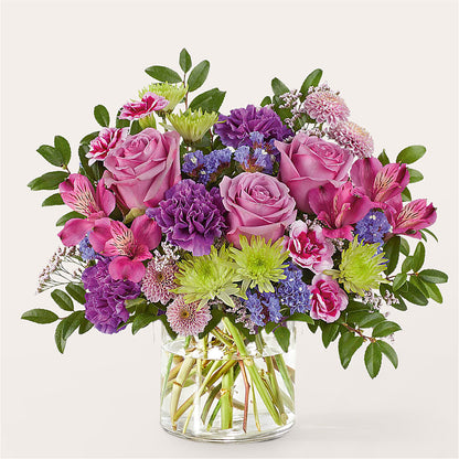 Glass Half Full Bouquet –  Sb Floral Too, Davenport IA