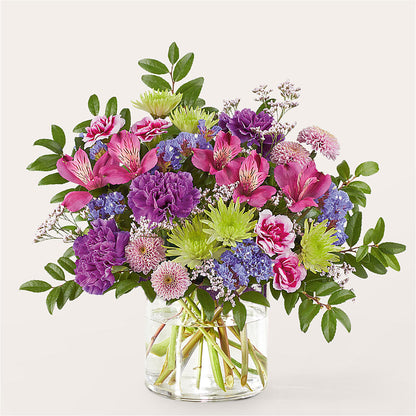 Glass Half Full Bouquet –  Sb Floral Too, Davenport IA
