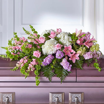 Life's Gratitude Casket Spray –  Sb Floral Too, Davenport IA