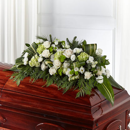 Hopeful Gesture Casket Spray –  Sb Floral Too, Davenport IA