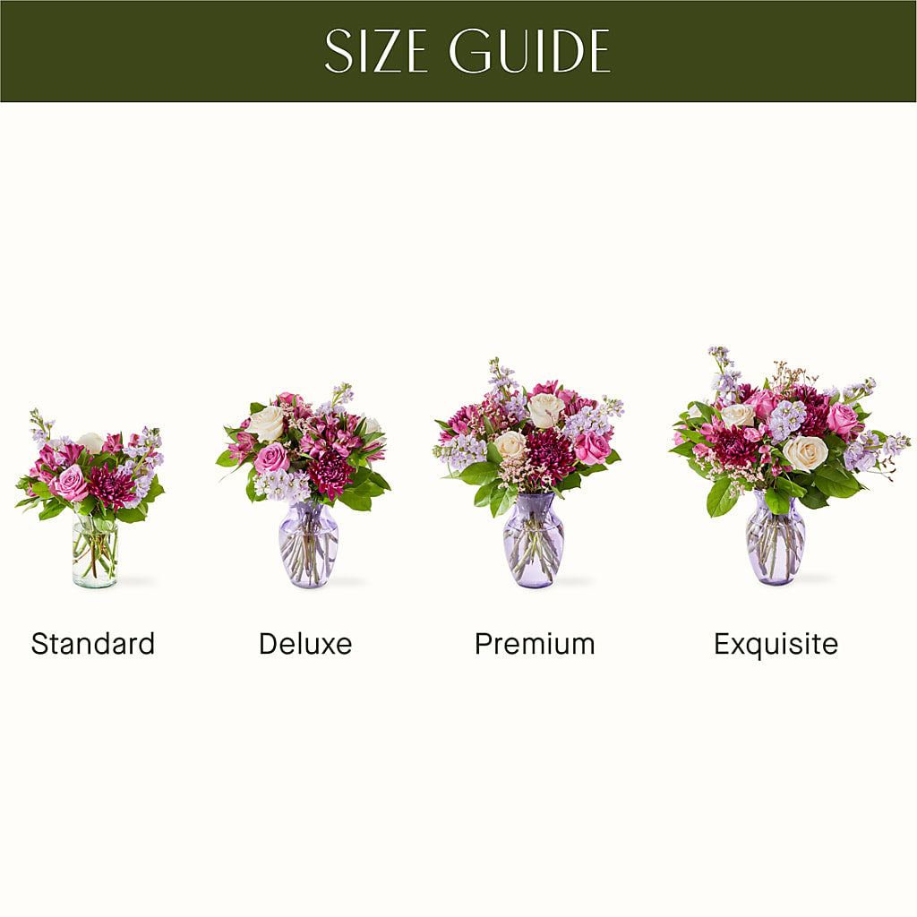 Amethyst Dreams Bouquet –  Sb Floral Too, Davenport IA
