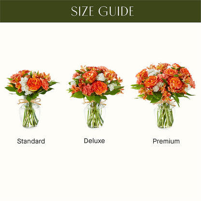 Apricot Glow Bouquet –  Sb Floral Too, Davenport IA