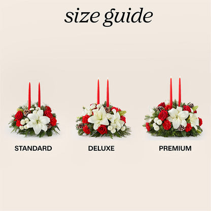 Seasonal Festivities Centerpiece –  Sb Floral Too, Davenport IA