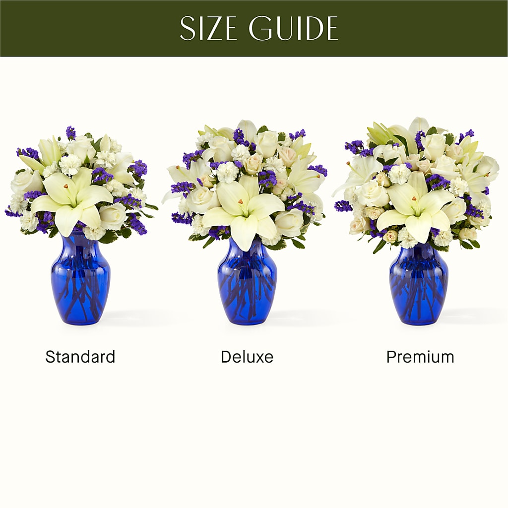 Sapphire Rush Bouquet –  Sb Floral Too, Davenport IA