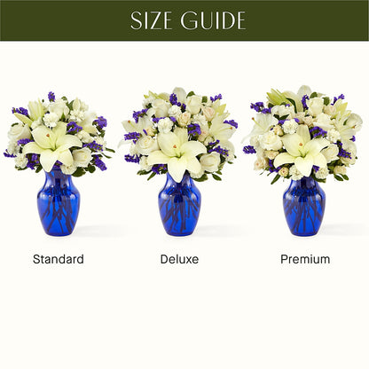 Sapphire Rush Bouquet –  Sb Floral Too, Davenport IA