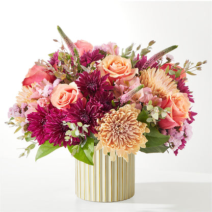 Berry Cobbler Bouquet with Ivory Vase –  Sb Floral Too, Davenport IA