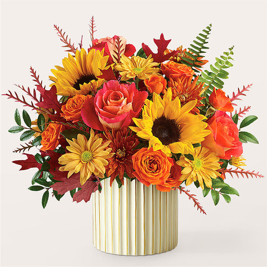 Fall Campfire Bouquet –  Sb Floral Too, Davenport IA
