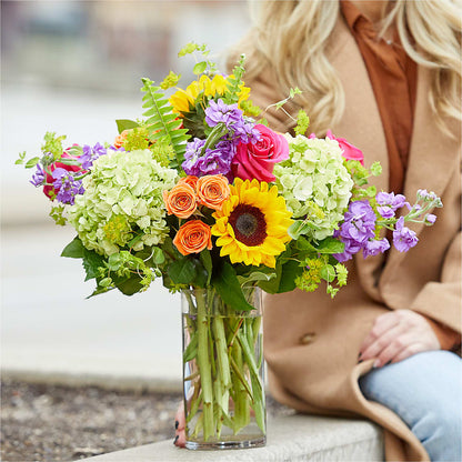 Vibrant Greetings Bouquet –  Sb Floral Too, Davenport IA