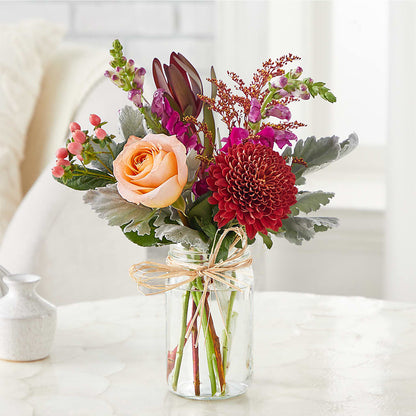 Moody Hues Bouquet –  Sb Floral Too, Davenport IA