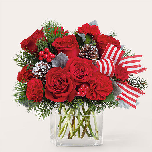 Baking Spirits Bright Bouquet –  Sb Floral Too, Davenport IA