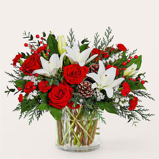 Best in Snow Bouquet –  Sb Floral Too, Davenport IA