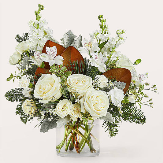 Fresh Snowfall Bouquet –  Sb Floral Too, Davenport IA