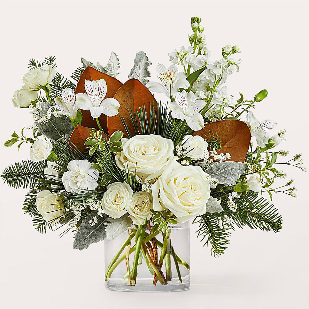 Fresh Snowfall Bouquet –  Sb Floral Too, Davenport IA