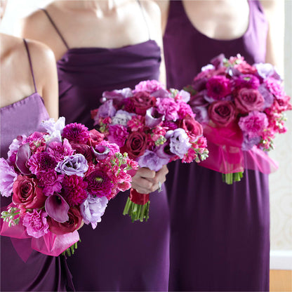 Bridesmaid's Garden Bouquet –  Sb Floral Too, Davenport IA