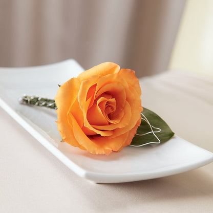 Lifetime of Love Boutonniere –  Sb Floral Too, Davenport IA