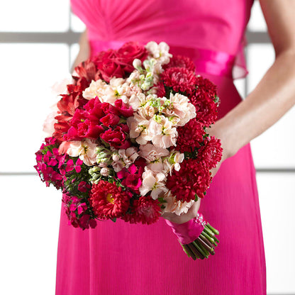 Pink Effervescence Bouquet –  Sb Floral Too, Davenport IA