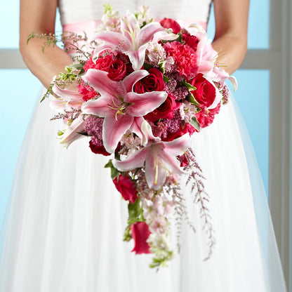 Lily & Rose Bouquet –  Sb Floral Too, Davenport IA