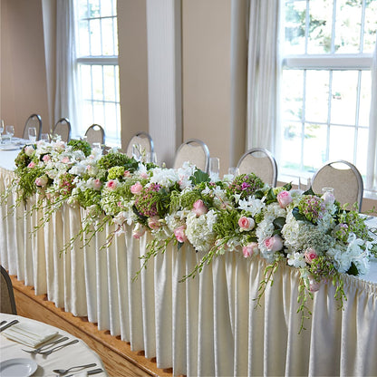 State of Joy Head Table Arrangement –  Sb Floral Too, Davenport IA