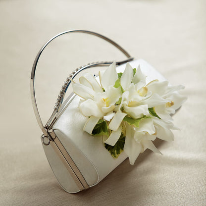 White Purse Decor –  Sb Floral Too, Davenport IA