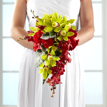 Elegant Orchid Bouquet –  Sb Floral Too, Davenport IA