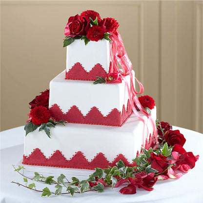 Forever Happiness Cake Decor –  Sb Floral Too, Davenport IA