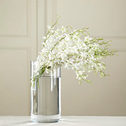 White Dendrobium Bouquet –  Sb Floral Too, Davenport IA
